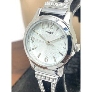Timex Women's Watch TW2W18600 Quartz Silver Dial Stainless Steel 25mm